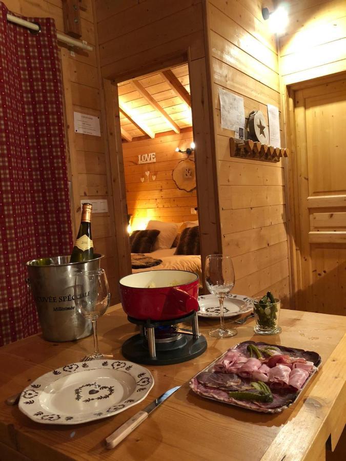 La Cabane A L'Oree Des Bornes Évires 외부 사진