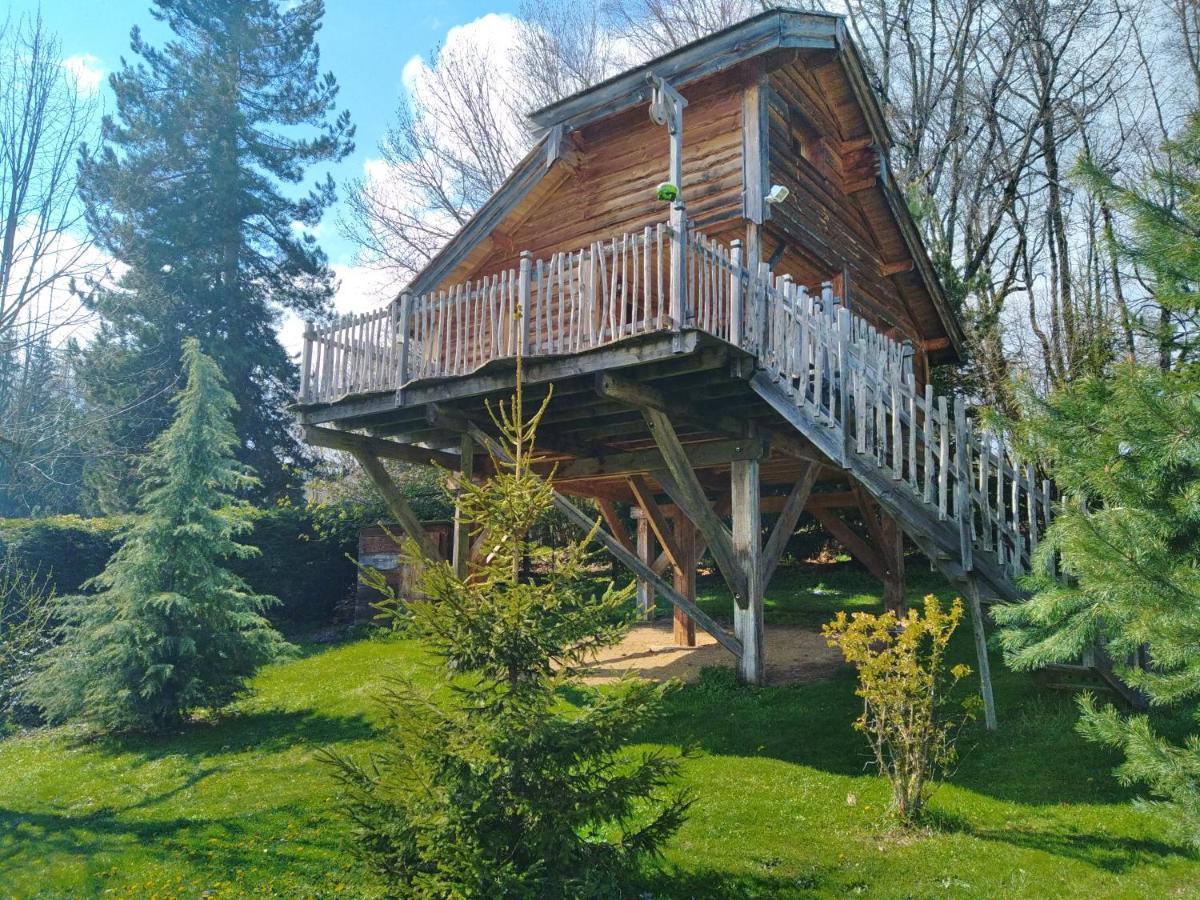 La Cabane A L'Oree Des Bornes Évires 외부 사진
