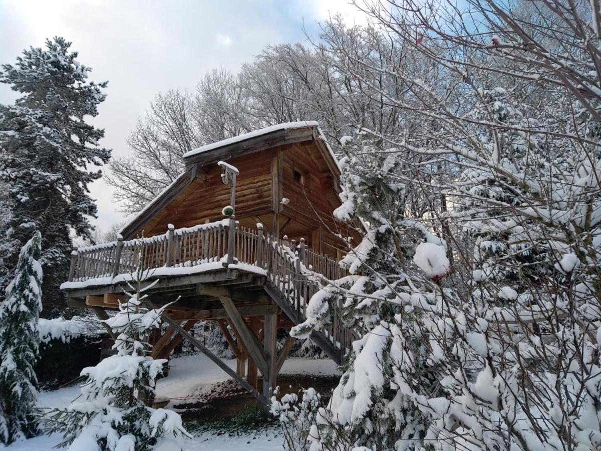 La Cabane A L'Oree Des Bornes Évires 외부 사진