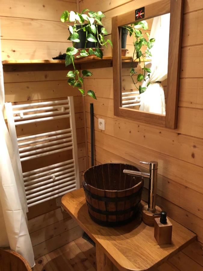 La Cabane A L'Oree Des Bornes Évires 외부 사진